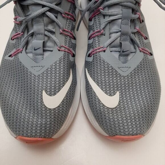 NIKE Quest Athletic Running Shoes Gray & Pink Women's Sz 8.5 - Picture 7 of 14